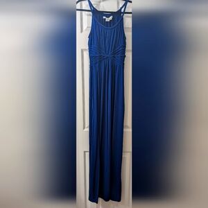 Max Studio Blue Maxi Dress size small